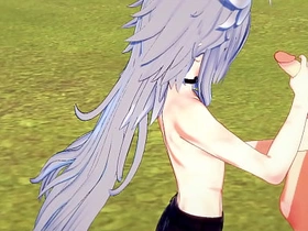 原神耽美 - Razor被Diluc打手枪和操 - 日本亚洲漫画动漫游戏色情同性 light skin gay chinese porn