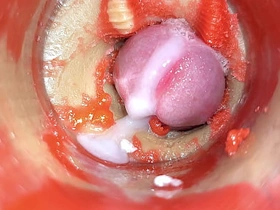 阴道摄像头 子宫颈视角 小男人被巨屌夫妻羞辱 内射满灌-ASMR nude asian gay porn