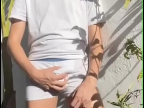 伪娘自尿 弄湿白内裤 男性失禁play chinese gay porn jaynite