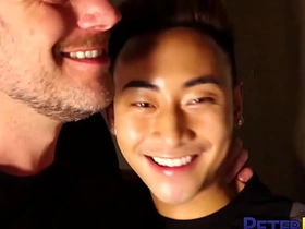 PETERFEVER亚裔Jeremy Vuitton被Hans Berlin无套内射 hot old gay porn