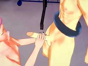 咒术回战耽美 - 虎杖悠仁打飞机后被宿傺干 - 娘炮变装日本亚洲漫画动漫游戏同性恋色情 japan gay porn bondage